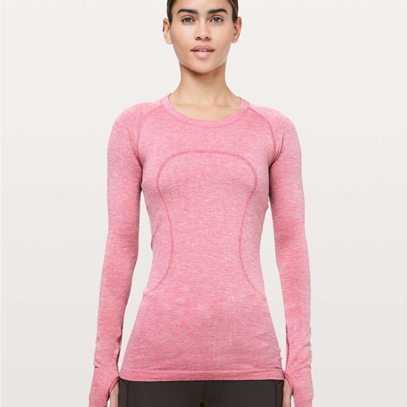 Lululemon Pink Sparkly Swiftly - Picture 1 of 7
